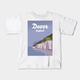 Dover England travel poster. Kids T-Shirt